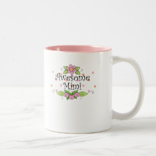 Awesome Mimi T-Shirt Two-Tone Coffee Mug