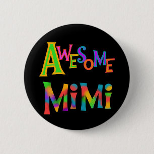 Awesome Mimi T-shirts and Gifts 2 Inch Round Button