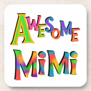 Awesome Mimi T-shirts and Gifts Coaster
