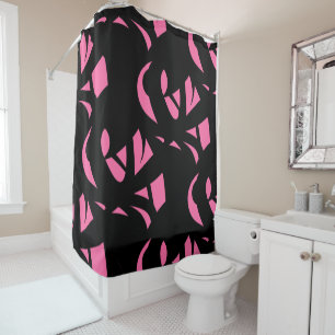 Awesome Modern Art Pink / Black