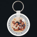 Awesome Mom Since 20XX Modern Simple Photo Keychain<br><div class="desc">This simple and modern design is composed of serif typography and add a custom photo. Awesome Mom Since 20XX  circles the photo of your mom,  mother,  mama,  mum etc. This is a perfect gift for your Mom on her birthday,  mother's day,  christmas,  etc.</div>