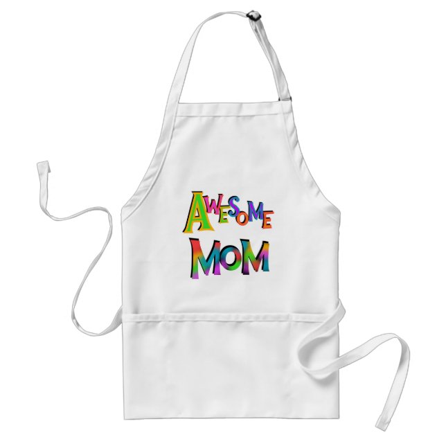 Awesome Mom T-shirts and Gifts Standard Apron (Front)