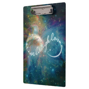 Awesome mystic "Live Laugh Love" infinity symbol Clipboard