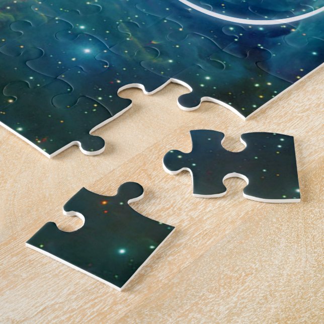 Awesome mystic "Live Laugh Love" infinity symbol Jigsaw Puzzle (Side)