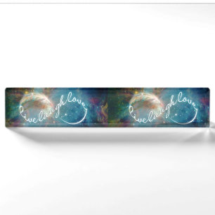 Awesome mystic "Live Laugh Love" infinity symbol Nameplate