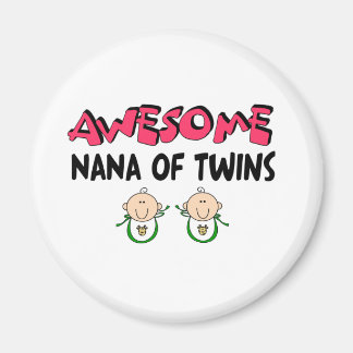 AWESOME NANA of TWINS Magnet