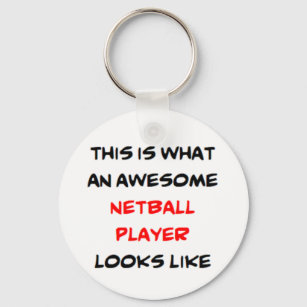 Netball keychain hot sale