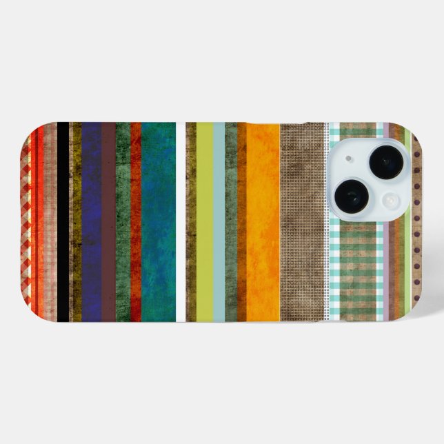Awesome New iPhone Grungy striped art Case-Mate iPhone Case (Back (Horizontal))