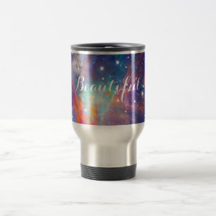 Awesome Orion nebula shining stars “Beautiful” Travel Mug