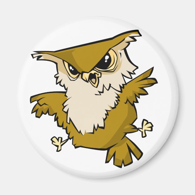 Awesome Owl Magnet (Front)