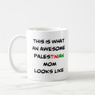 awesome palestinian mom coffee mug
