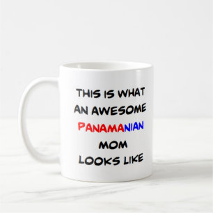 awesome panamanian mom coffee mug