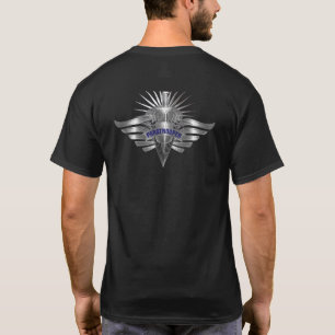 Awesome Paratrooper Custom Designed Wings T-Shirt