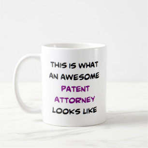 awesome patent attorney coffee mug