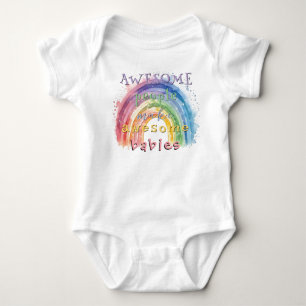 Awesome People Make Awesome Babies Baby Bodysuit