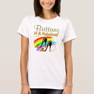 AWESOME PERSONALIZED 16 AND FABULOUS APPAREL T-Shirt