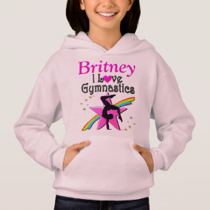 AWESOME PERSONALIZED GYMNAST HOODIE