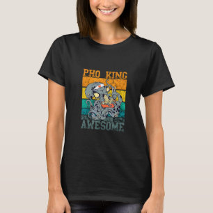Awesome Pho Octopus Pho Soup Pho Bowl Asian Noodle T-Shirt