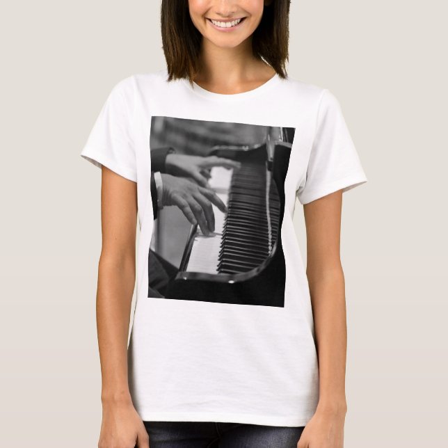 Awesome Piano Artwork T-Shirt (Front)