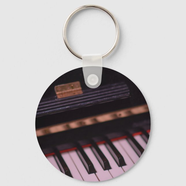 Awesome Piano Design Keychain (Front)