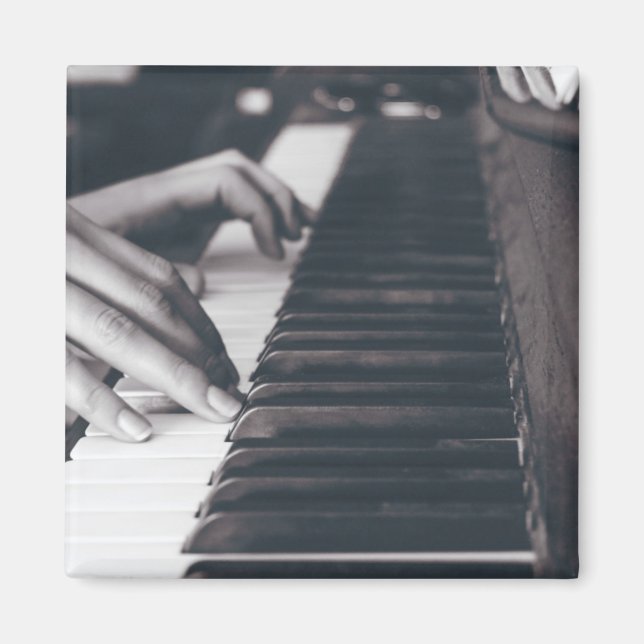 Awesome Piano Design Magnet (Front)