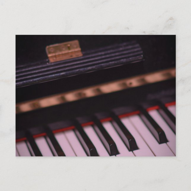 Awesome Piano Design Postcard (Front)