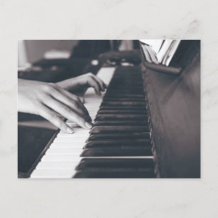 Awesome Piano Design Postcard