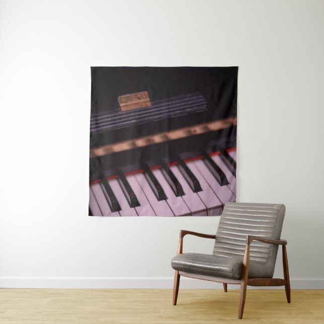 Awesome Piano Design Tapestry (In Situ)