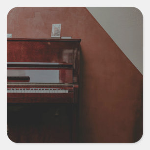 Awesome Piano Square Sticker