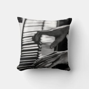 Awesome Piano Throw Pillow