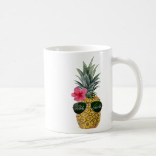 Awesome Pineapple Shirts- Aloha Beaches Tropical P Coffee Mug