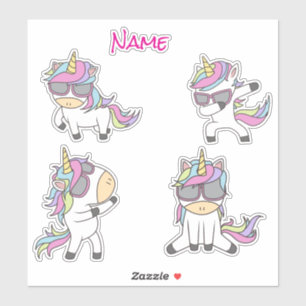 Awesome  Pink Cute Unicorns 