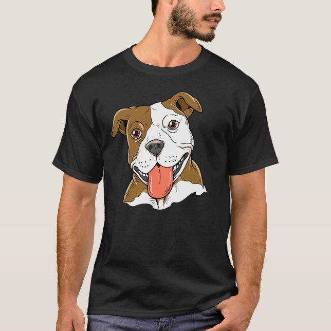 Awesome Pitbull Pit Bull Lover Mens Womens Kids Pr T-Shirt (Front)