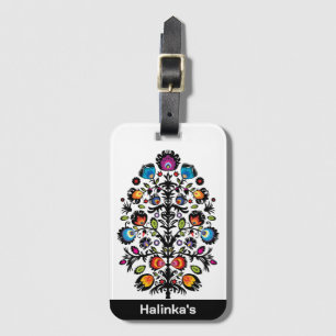 🤩Awesome polish Folk Wycinanki  Luggage Tag