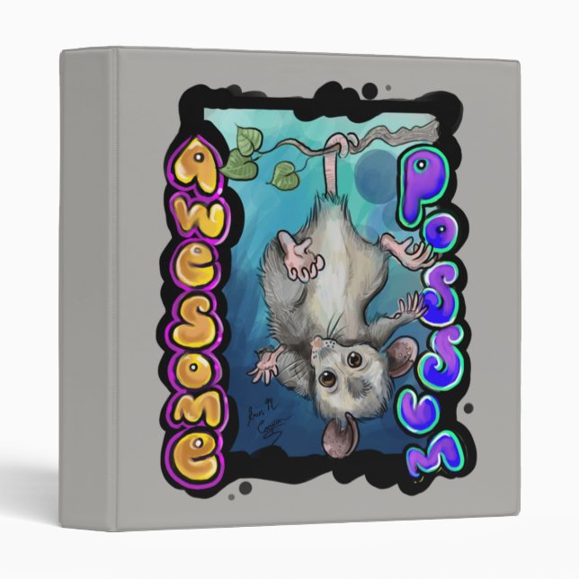 Awesome Possum Binder (Front/Spine)