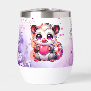 Awesome Possum   Cute Cartoon Opossum