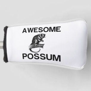 AWESOME POSSUM GOLF HEAD COVER