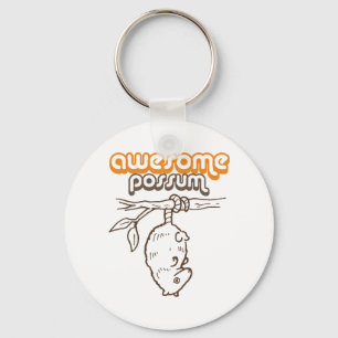 Awesome Possum Keychain