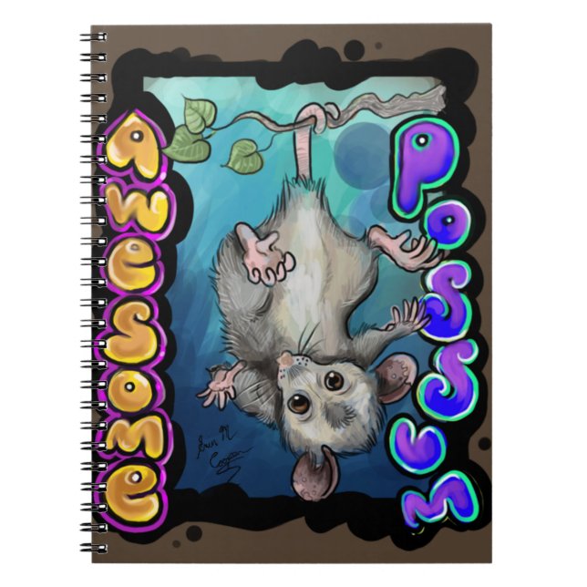 Awesome Possum Notebook (Front)
