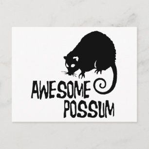 Awesome Possum Postcard