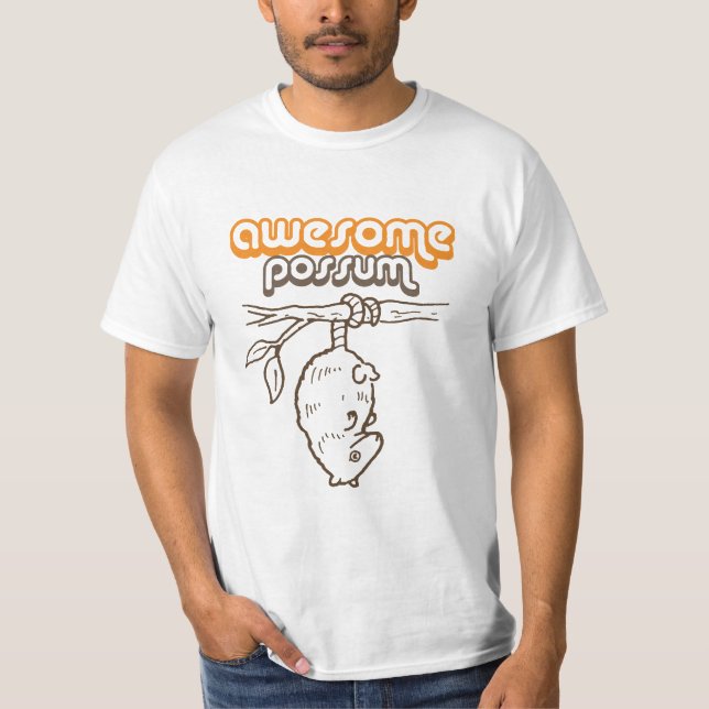 AWESOME POSSUM T-Shirt (Front)