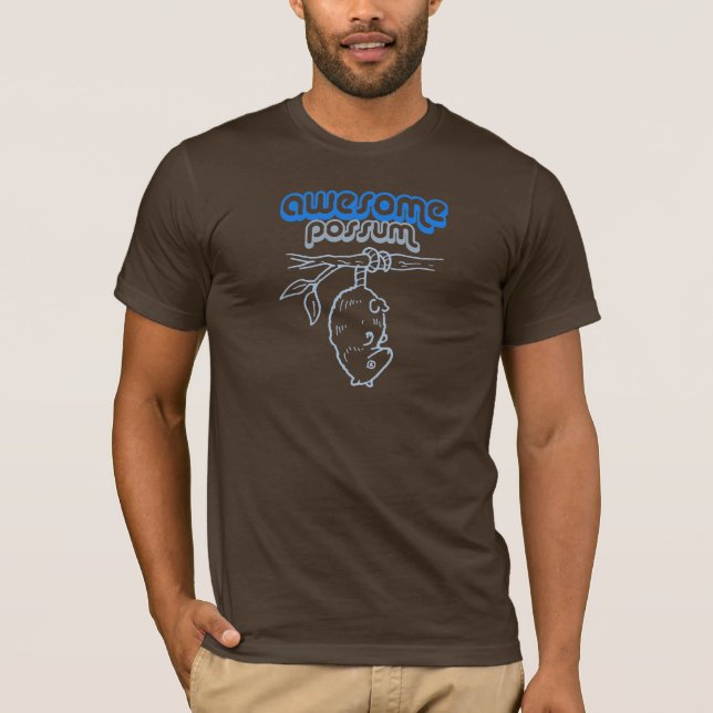 AWESOME POSSUM T-shirt (Front)