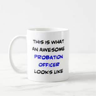 awesome probation officer coffee mug