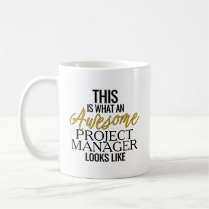 Awesome Project Manager Looks Like Coffee Mug