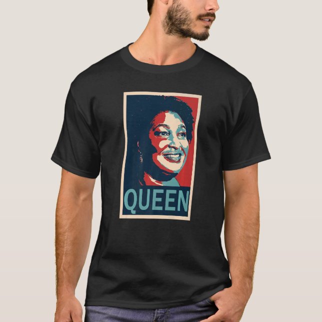 Awesome Queen Abrams Stacey America Election 2024  T-Shirt (Front)