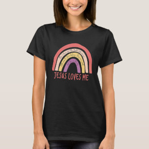Awesome Religious Jesus's Love Jesus Loves Me Chri T-Shirt