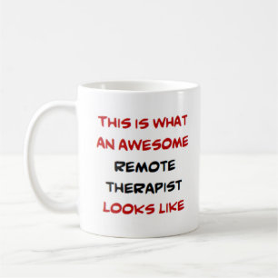 awesome remote therapist coffee mug
