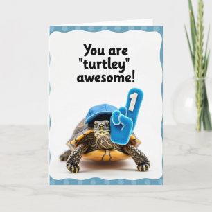 Awesome Reptile Fathers Day Card
