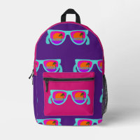 Awesome Retro Neon Eighties Sunset Sunglasses