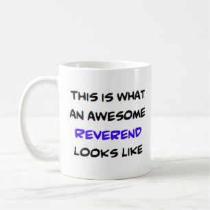 awesome reverend coffee mug